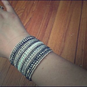 NBW J.Jill crystal graphite cuff