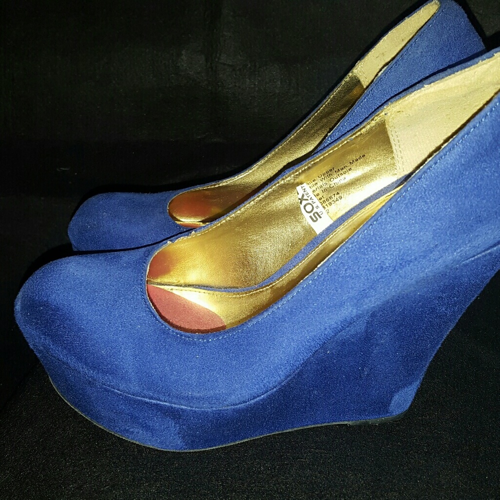 Purple Mossimo Wedges
