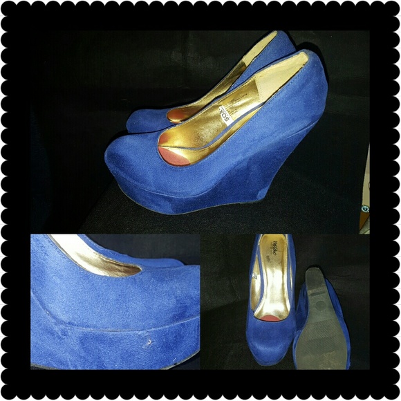 Purple Mossimo Wedges - Picture 3 of 4