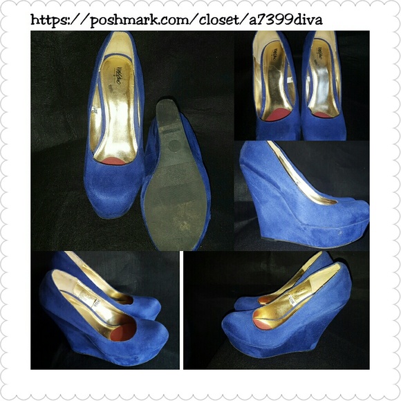 Purple Mossimo Wedges - Picture 4 of 4