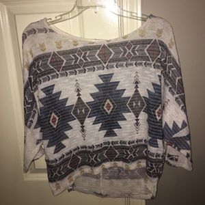 Aztec sweater