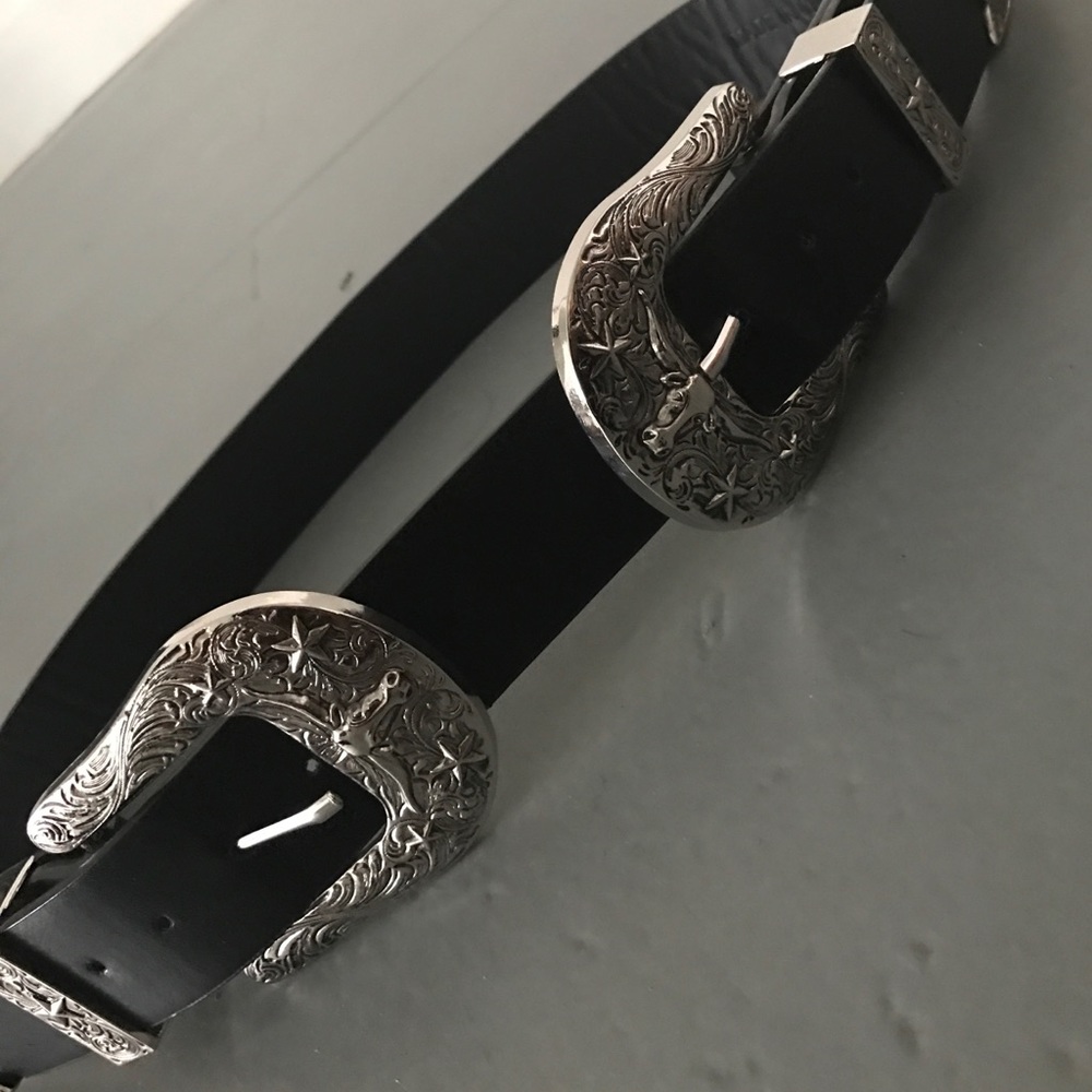 Oversized double belt