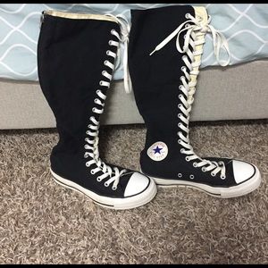 Converse All Star knee high sneakers