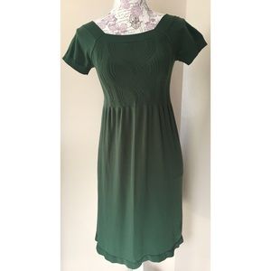 J.J Authentic Hunter Green Summer Dress XS/S