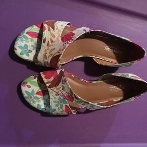 Floral printed Sandals