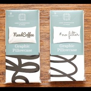 Fun Graphic Pillowcases (Set of 2)