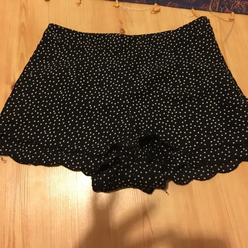 LA HEARTS POLKA DOT SHEER MATERIAL
