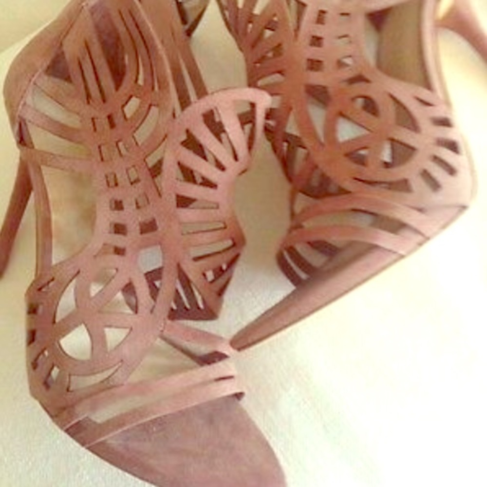 Zara Blush Nude Heels 🌸