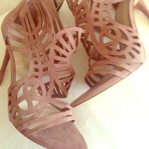 Zara Blush Nude Heels 🌸