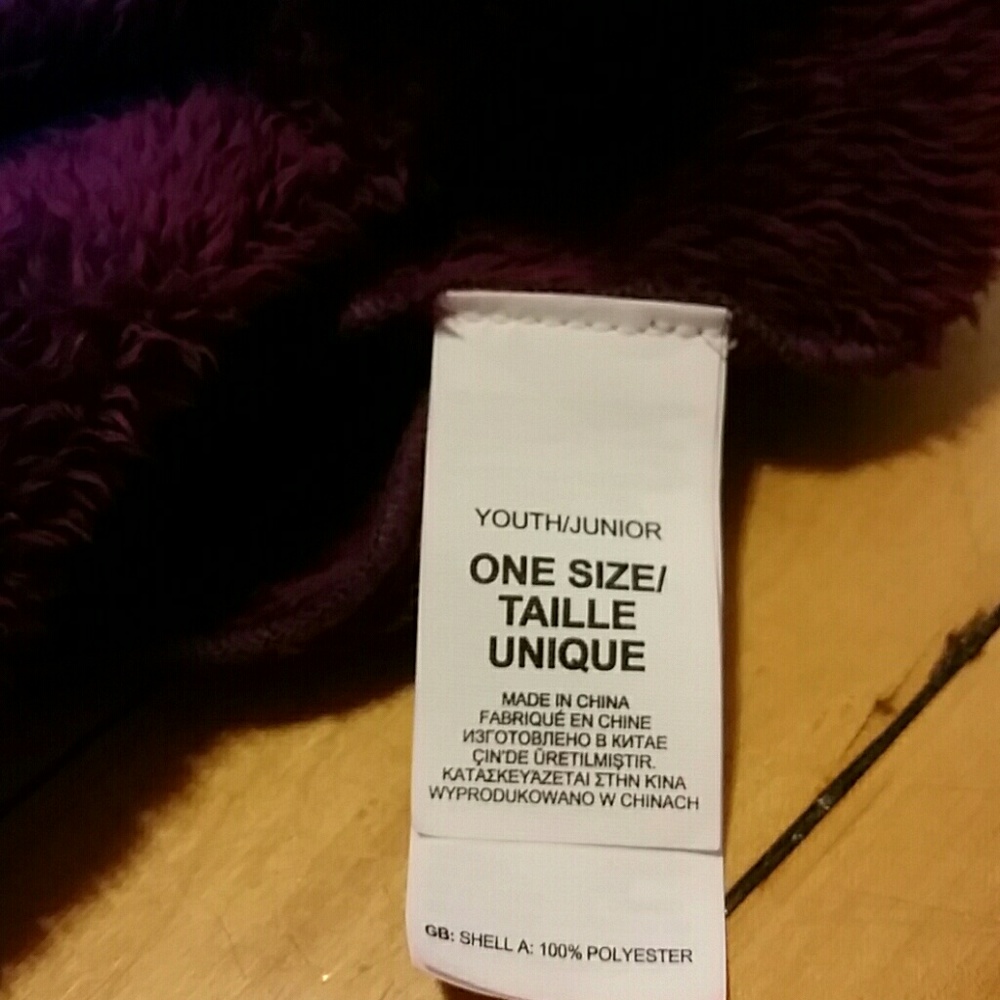 The North Face Scarf Purple - Picture 3 of 3
