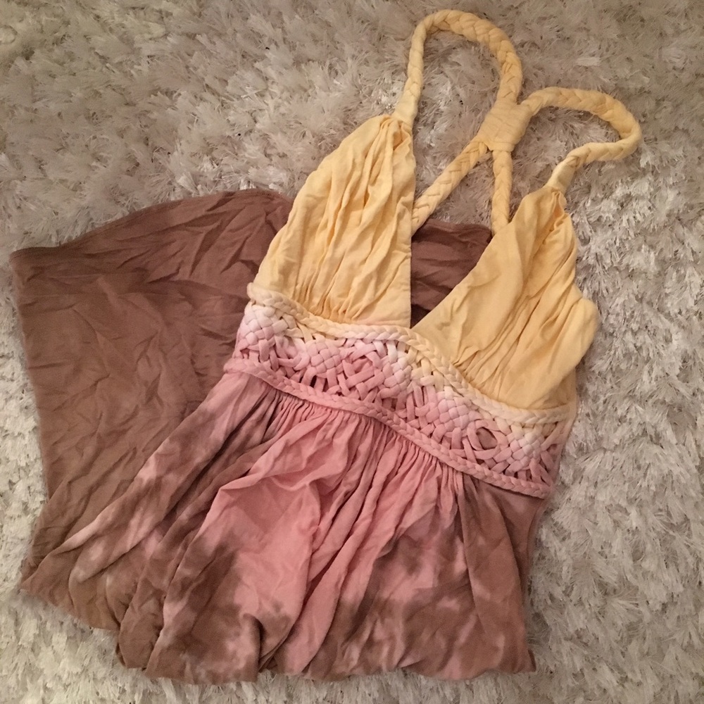 ❌SOLD ❌🌻 SKY Sundress tye dye