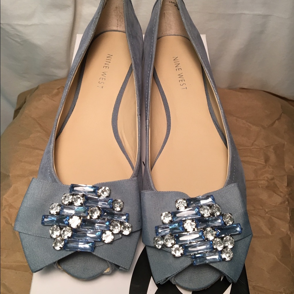 NINE WEST JAW DROPPER FLAT SHOES