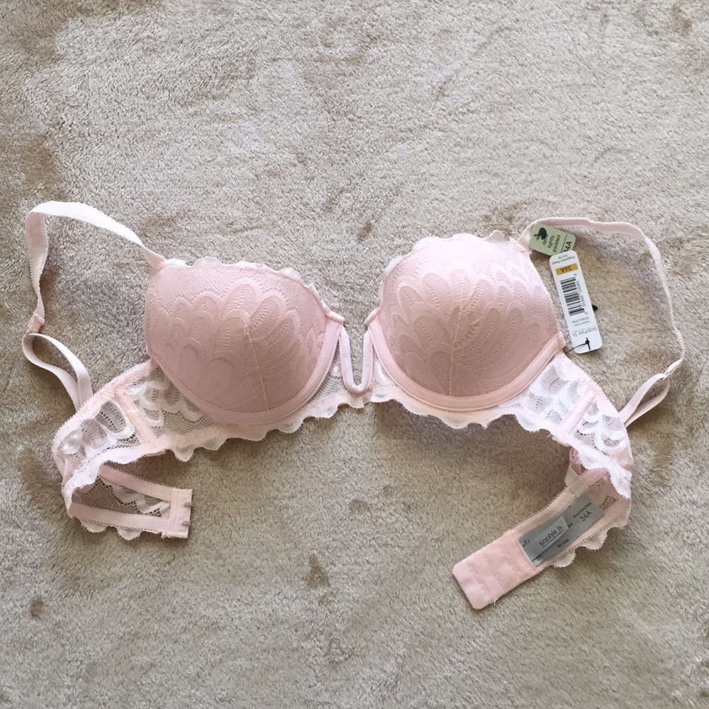 Demi Lightly Padded Lace Bra