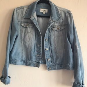 Crop Denim Jacket