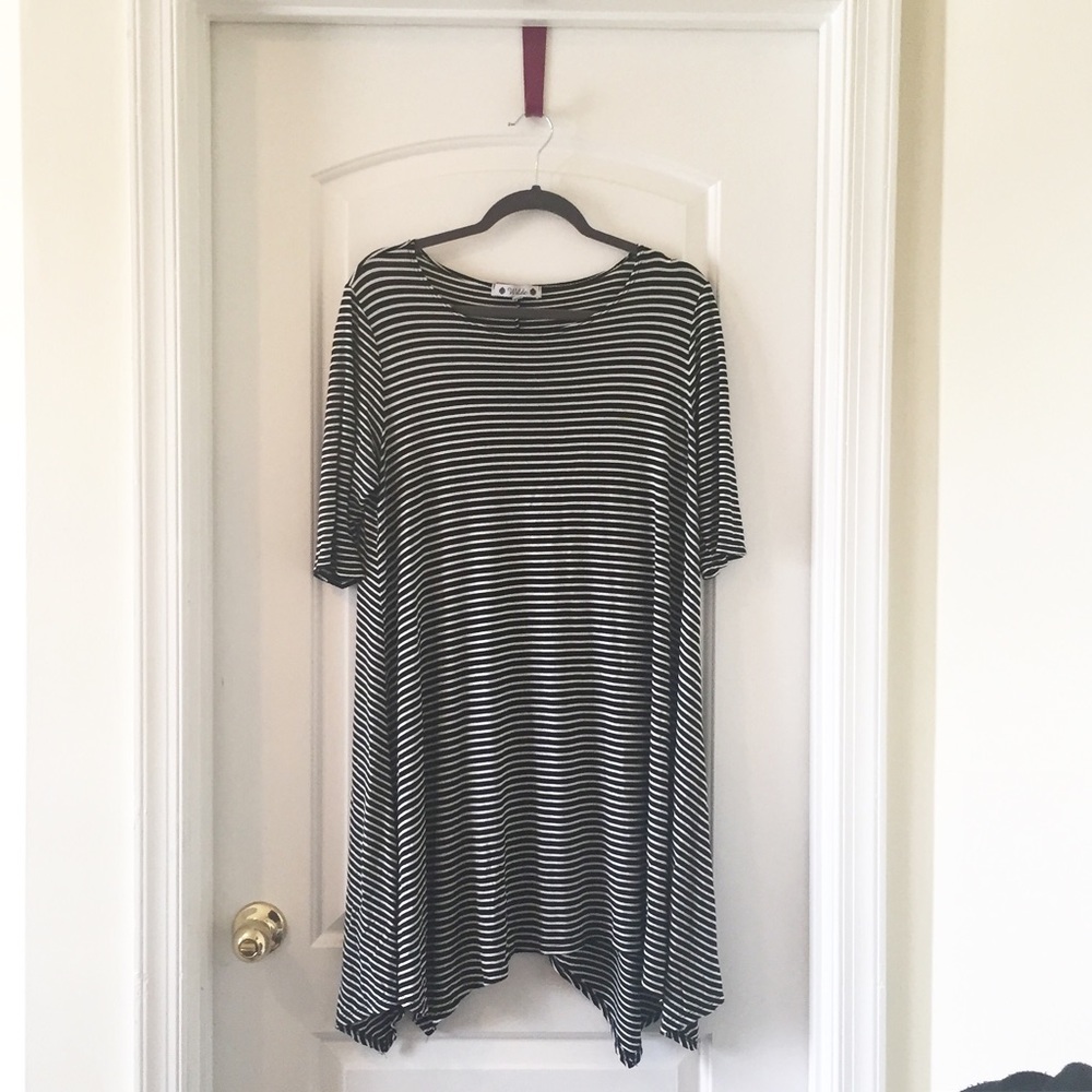 Black & White Swing Dress💖