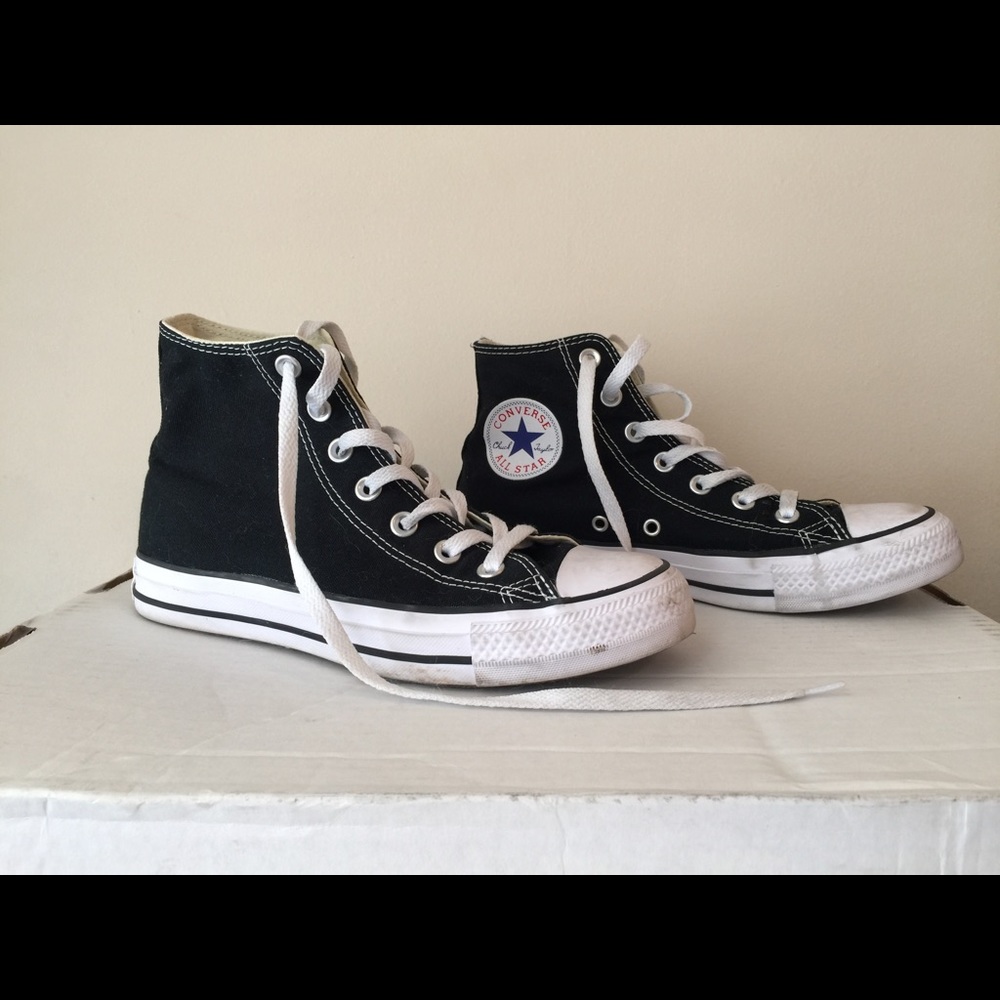 Classic converse high tops AND white vans