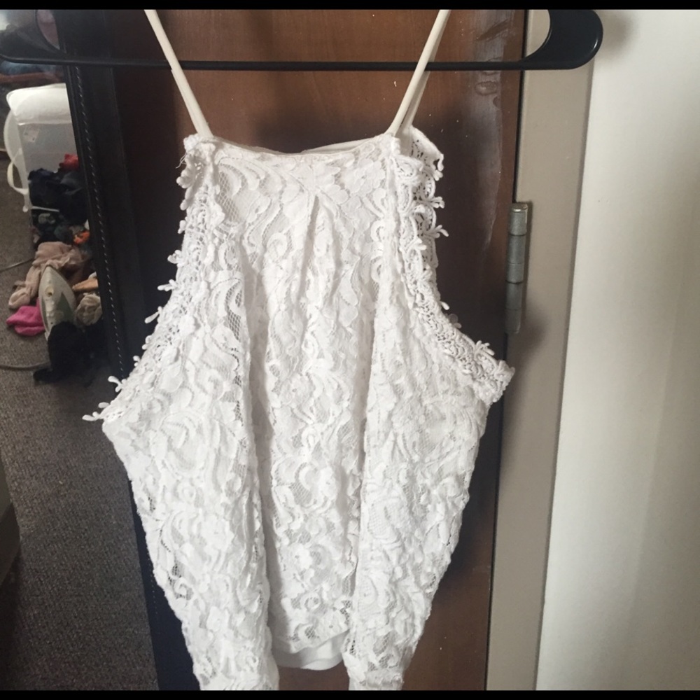White Lace Top