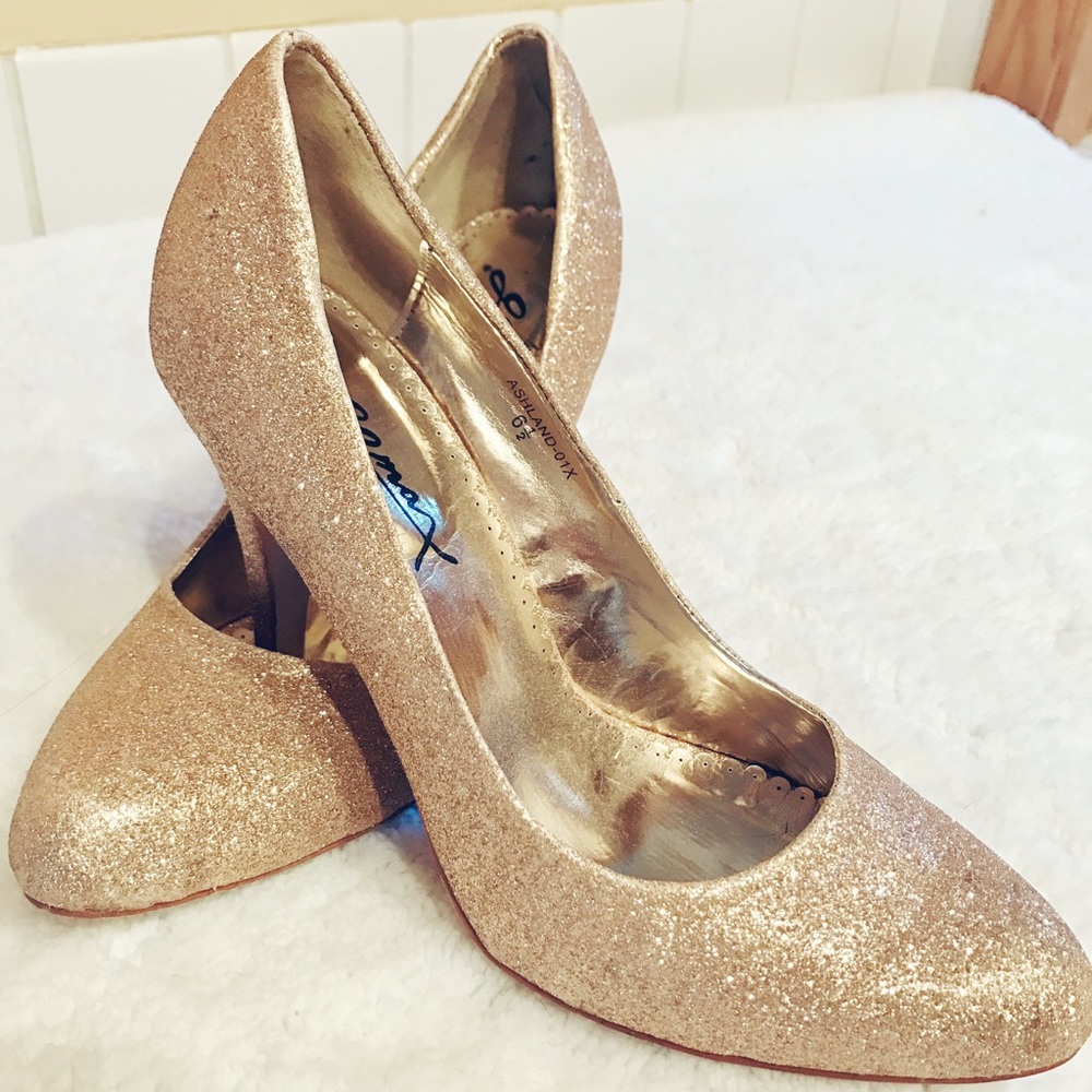 Gomax Gold Heels