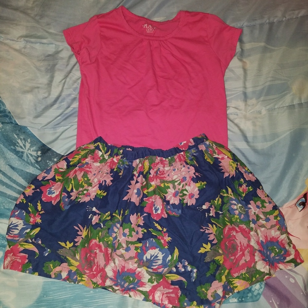 *sold* Flower skirt