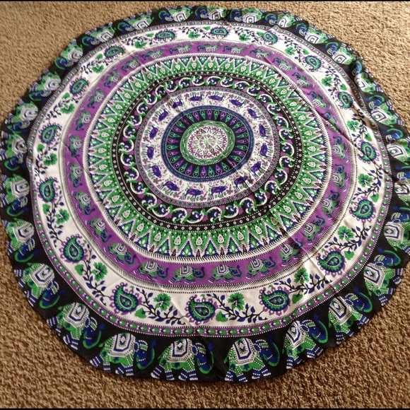 Chiffon sarong/beach throw - Picture 3 of 8