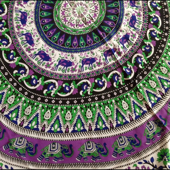 Chiffon sarong/beach throw - Picture 4 of 8