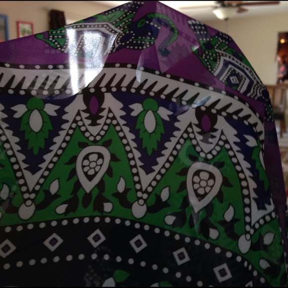 Chiffon sarong/beach throw - Picture 8 of 8