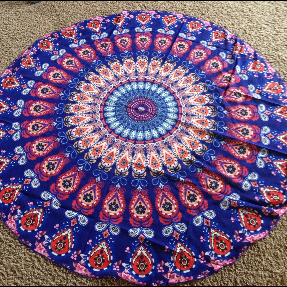 Chiffon sarong/beach throw - Picture 3 of 8