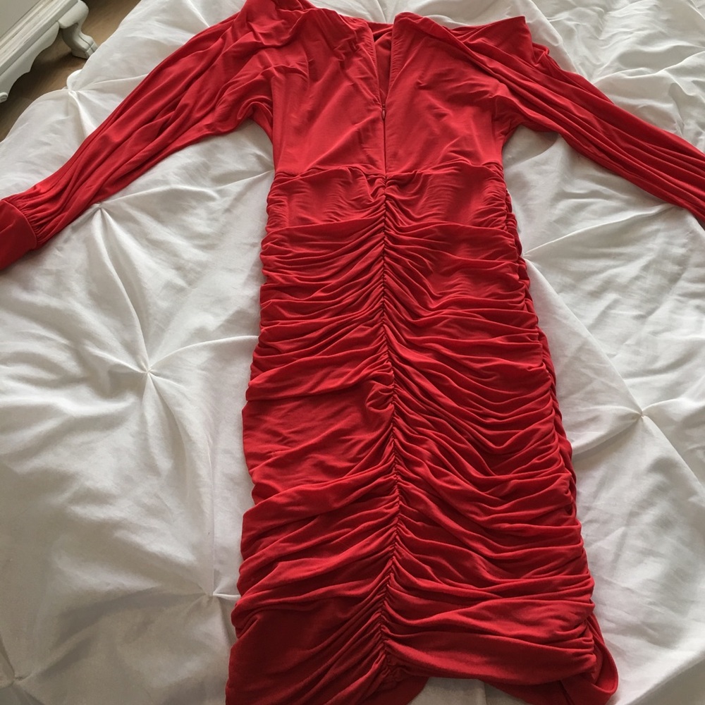 BeBe Engine Red Dress - Picture 4 of 4