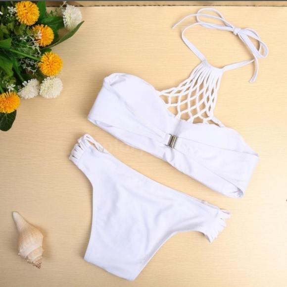 🔴CLEARANCE! White Swimsuit Bikini - Picture 4 of 4