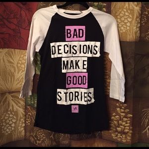 Graphic Quarter Length T-Shirt
