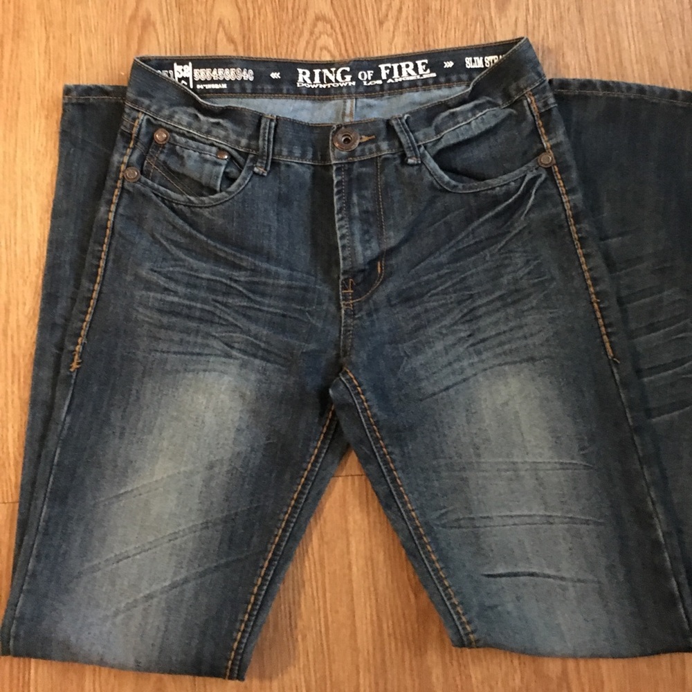 Circus Ring of Fire Jeans