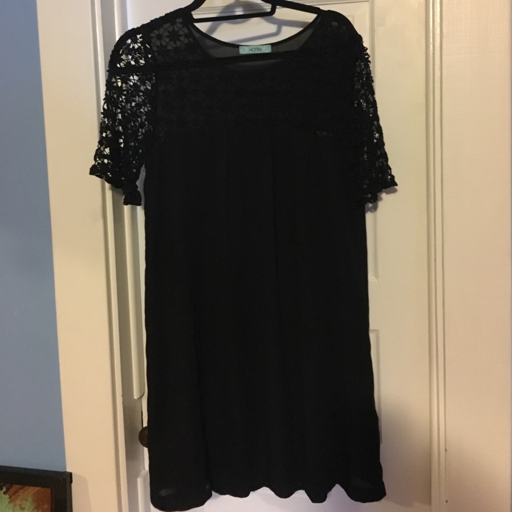 Black babydoll dress
