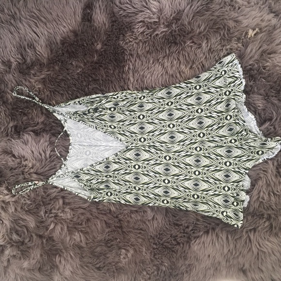 Green And Black Aztec Romper - Picture 5 of 5