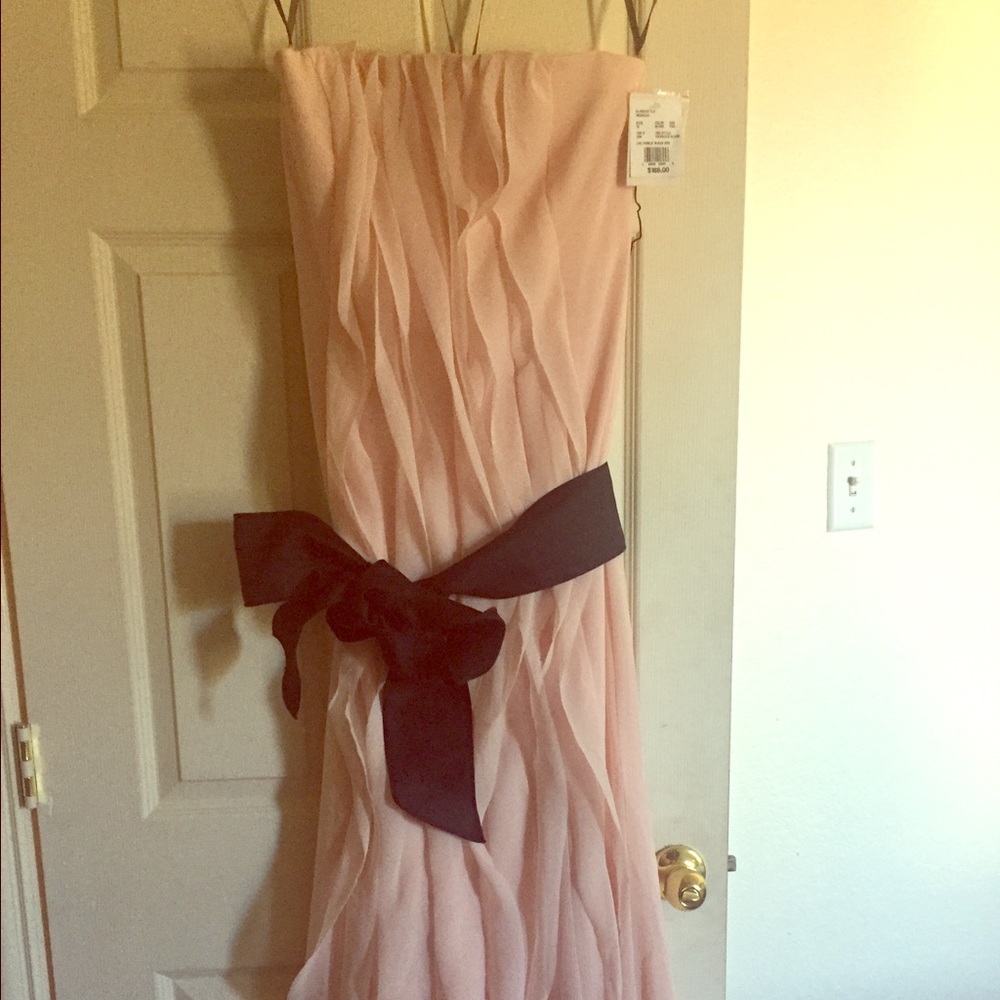 Light pink DKNY prom or evening dress