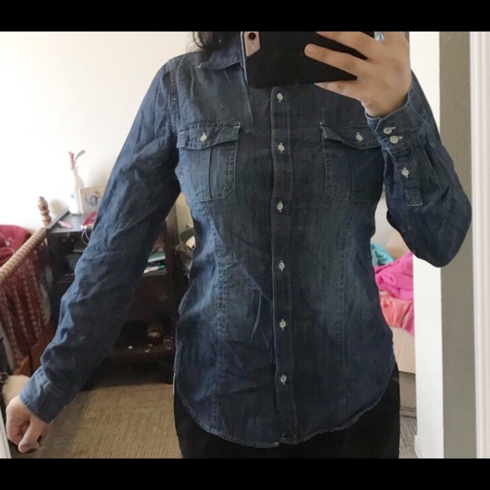 Denim long sleeve