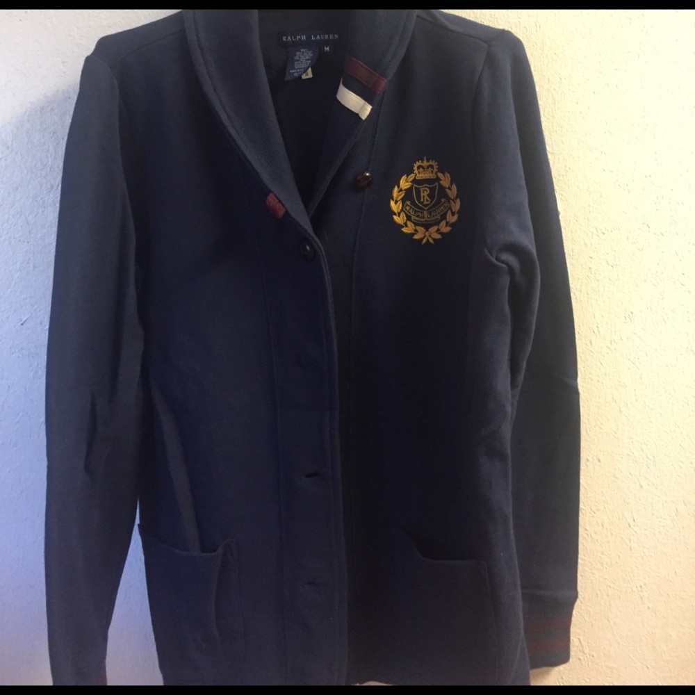 Ralph Lauren button up sweater