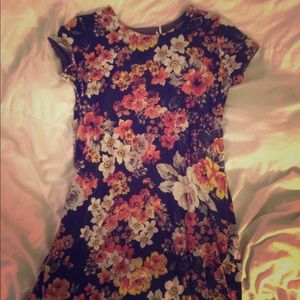 Floral babydoll dress
