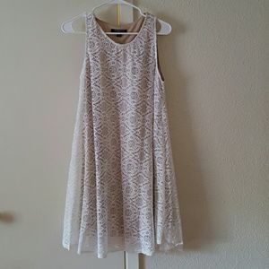 NWOT Sharagano lace mini dress