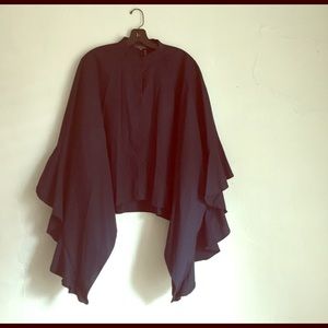 Dramatic dolman button up Akira Chicago! *not Zara