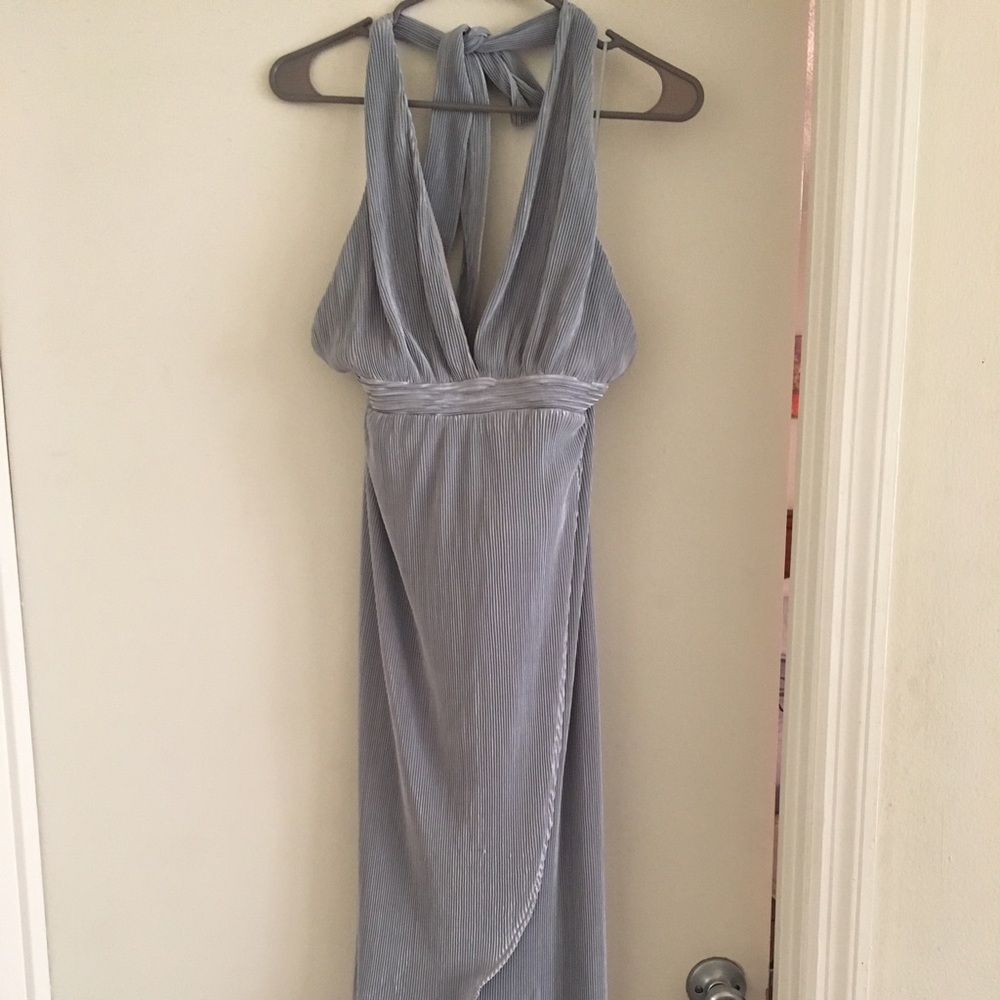 High-Low Halter Dress