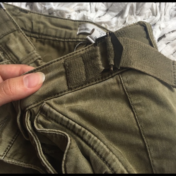L.O.G.G. Army Green Skinny Cargo Pants - Picture 7 of 8