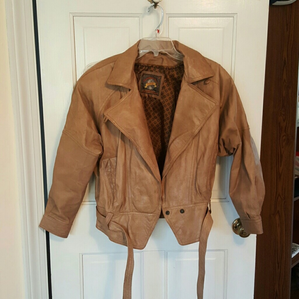 Leather jacket