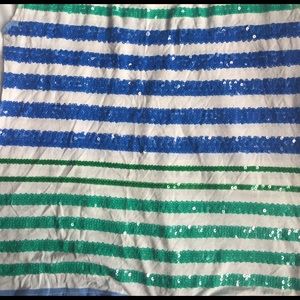 Old Navy Tops - ⭐️cute sequins striped tank top old navy L Old Navy Tops - ⭐️cute sequins striped tank top old navy L