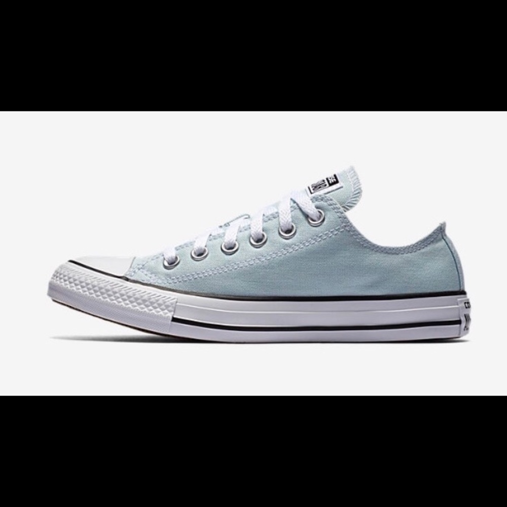 Polar Blue Converse Lo Top Chuck Taylors