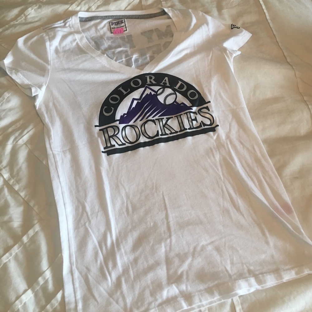 Victoria's Secret PINK Colorado Rockies tee