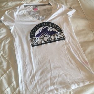 Victoria's Secret PINK Colorado Rockies tee