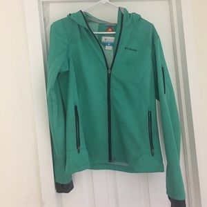 💕Columbia Omni heat rain jacket