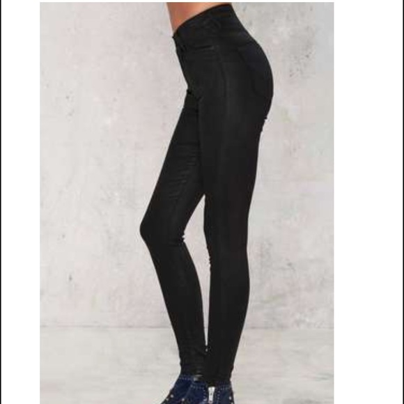 Zee Gee Why Swizzle Sticks High Waist Skinny Jeans - Picture 2 of 4