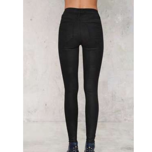 Zee Gee Why Swizzle Sticks High Waist Skinny Jeans - Picture 3 of 4