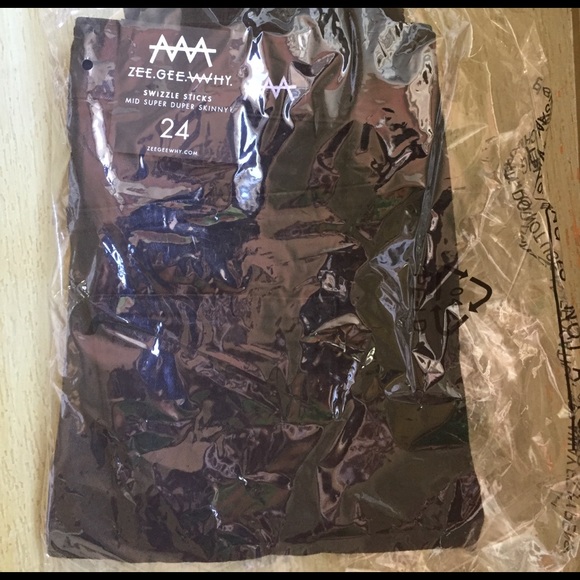 Zee Gee Why Swizzle Sticks High Waist Skinny Jeans - Picture 4 of 4